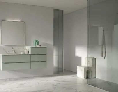 Mobile da Bagno sospeso BIK BK14 di Compab