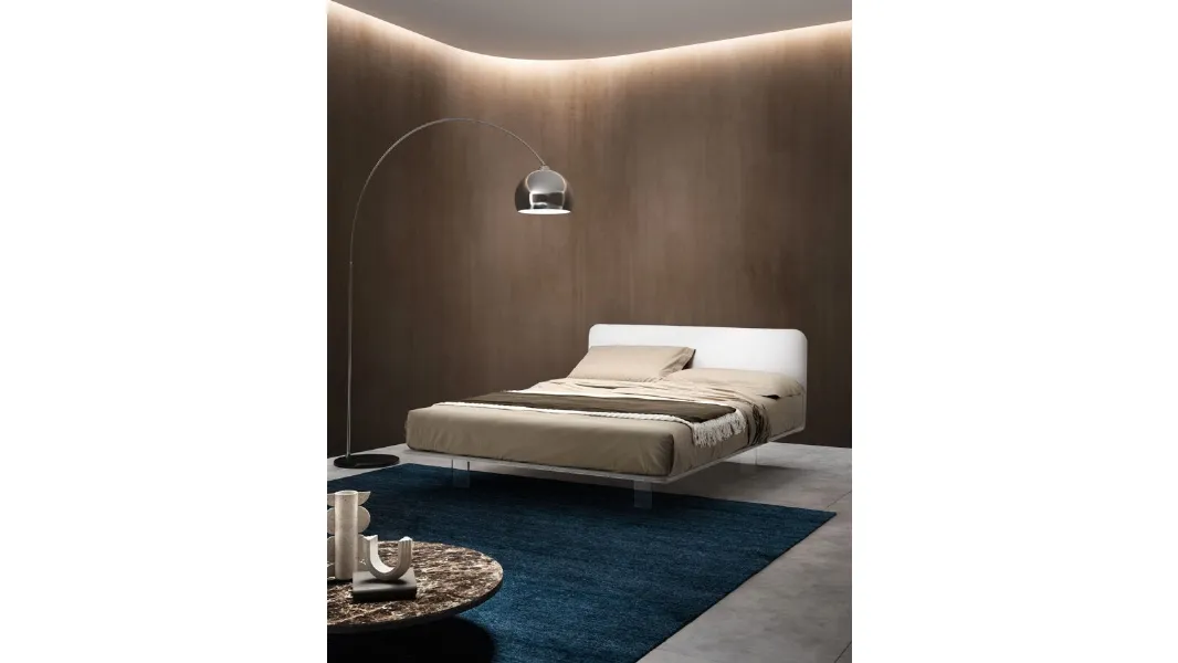 Letto in tessuto imbottito Brillant di Bside