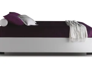 Letto Haiti in tessuto con box contenitore di Milano Bedding