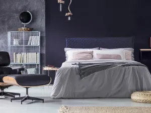 Letto imbottito Bahamas di Milano Bedding