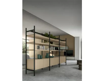 Libreria divisoria Living Glass di Arredo3