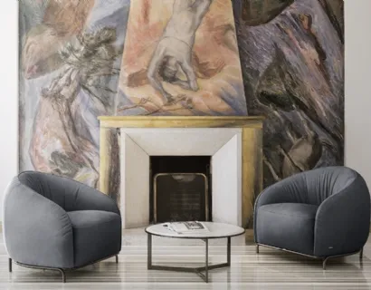 Poltroncina di design Nest di Nicoline