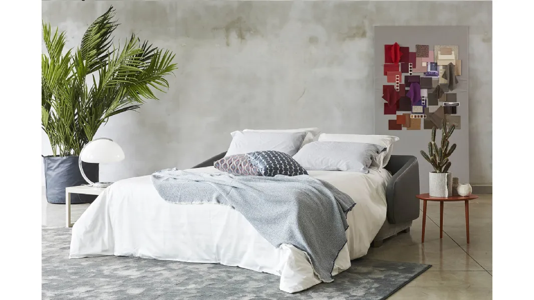 Divano letto lineare Vivien di Milano Bedding